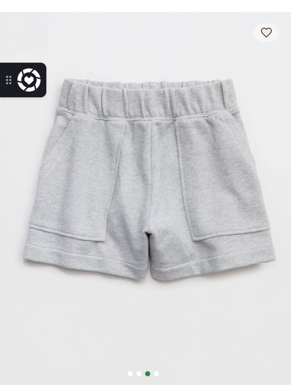 Aerie Go-To Fleece Short XS
